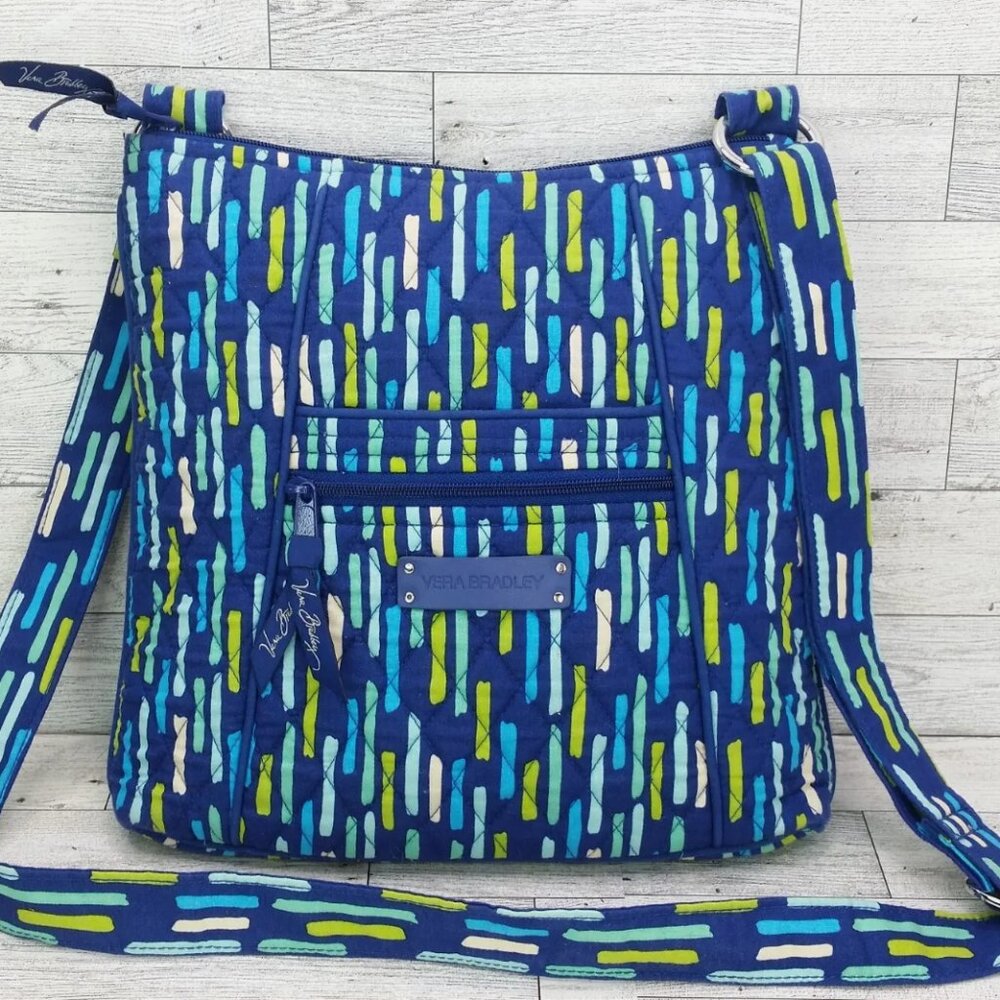 NWOT Vera Bradley Quilted Hipster Crossbody Bag in Katalina Showers